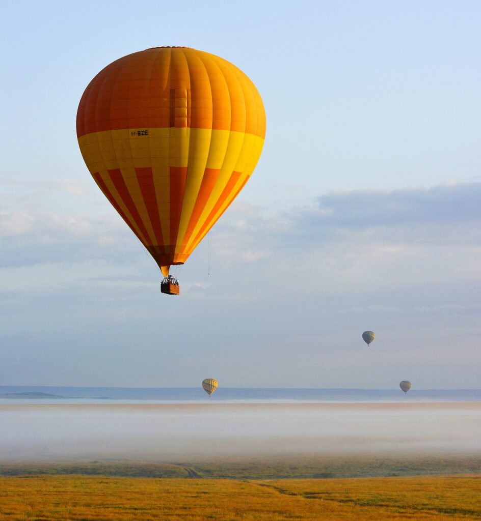 Hot Air balloon flight Masai Mara