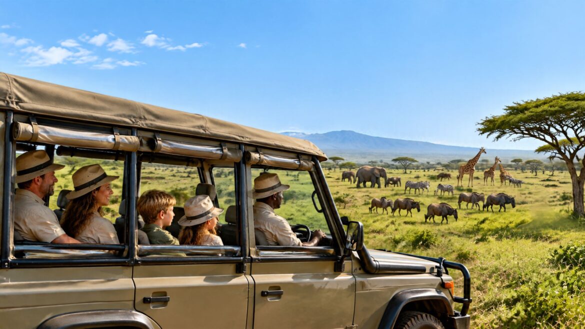 African Safari with Children Safely